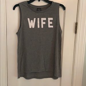♥️ WIFE muscle T ***FINAL PRICE***